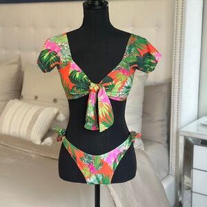 NWT Tropical Bikini Set